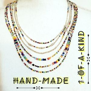 NEW🌼 Multicolor Bead Bib